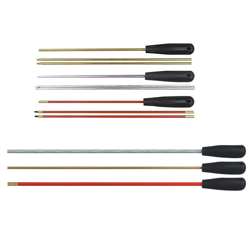 3-секционные стержни для чистки оружия с пластиковой ручкой