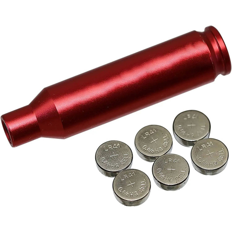 6.5CREEDMOOR Лазерный прицел с красной точкой и картриджем Лазерный прицел с 2 комплектами батарей