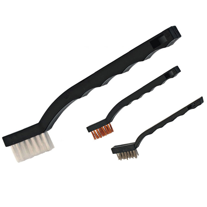 7-дюймовая ручная щетка для чистки пистолета, нейлоновые провода