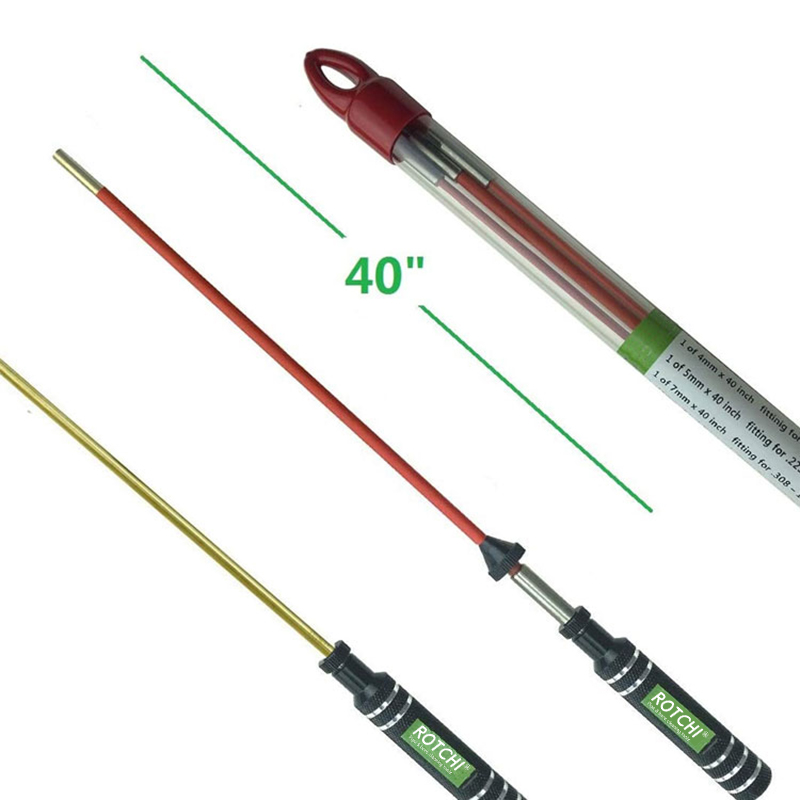 Алюминиевая ручка, быстро вращающийся стальной стержень для чистки пистолета из ПВХ