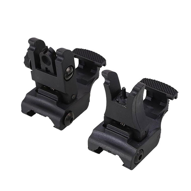 AR-15 Rapid Tactical Передние и задние детали AR15 Откидной резервный прицел Набор AR 15 Прицелы для охоты