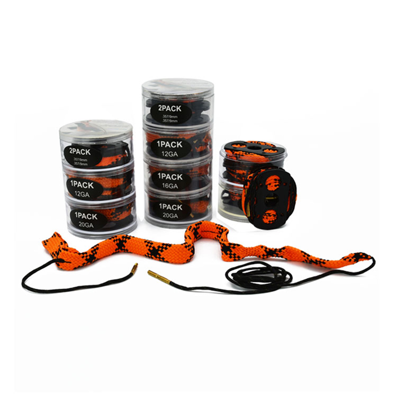 Многослойный набор «Змея» из веревки для чистки ствола оружия