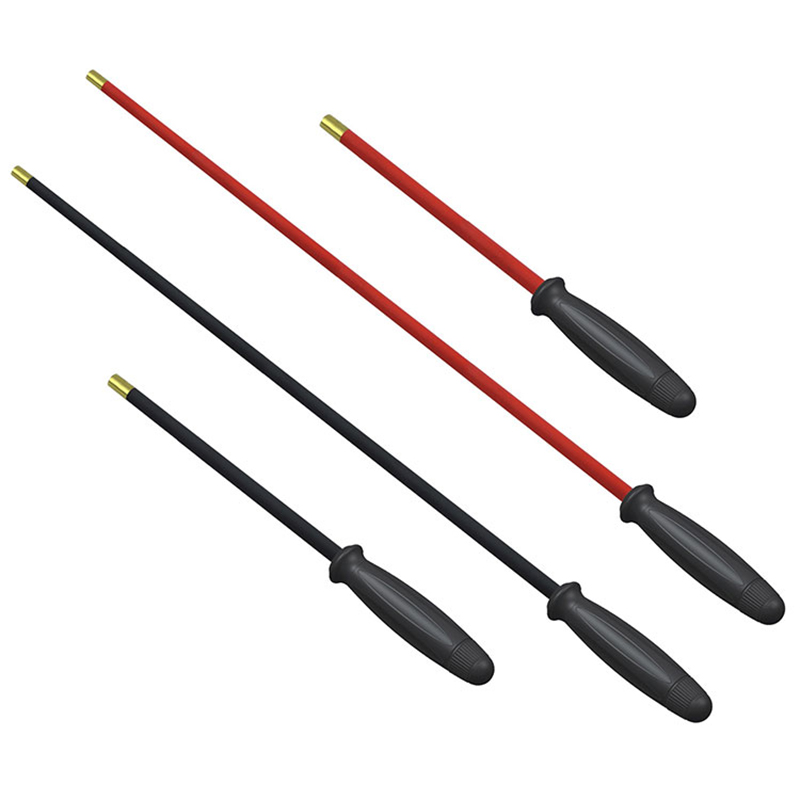 Пластиковая ручка, быстро вращающийся стальной стержень для чистки пистолета из ПВХ