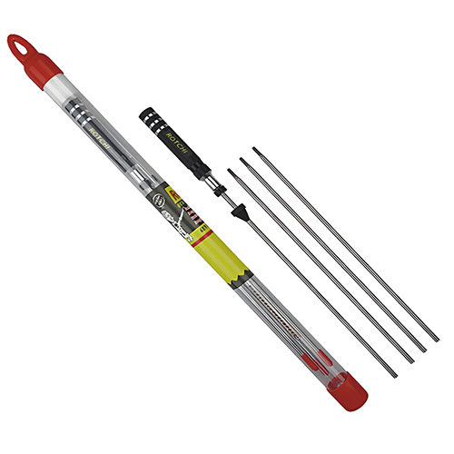 Комплект для винтовки и пневматического оружия, 4 секции, в тубусной упаковке