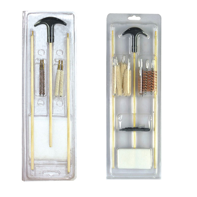 Блистерная упаковка комплекта для чистки ружья